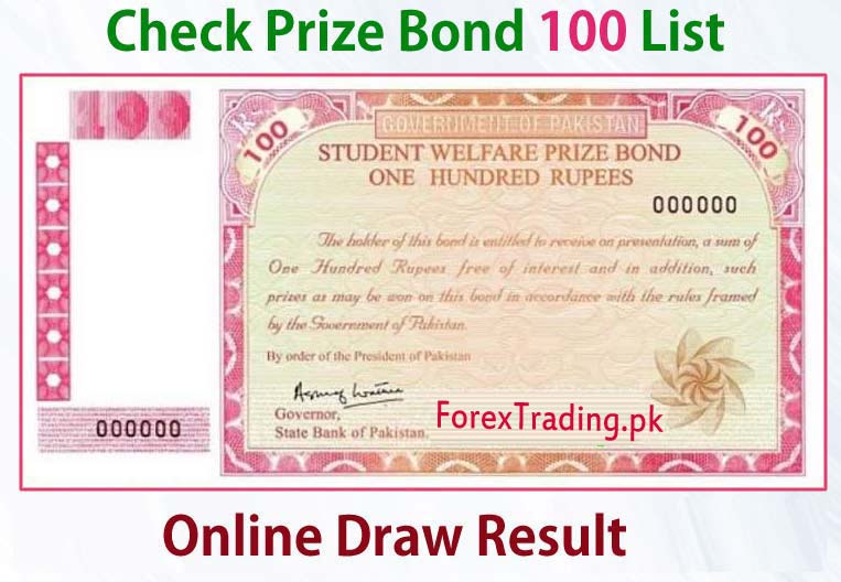 100 Prize Bond List