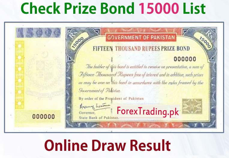 15000 Prize Bond List