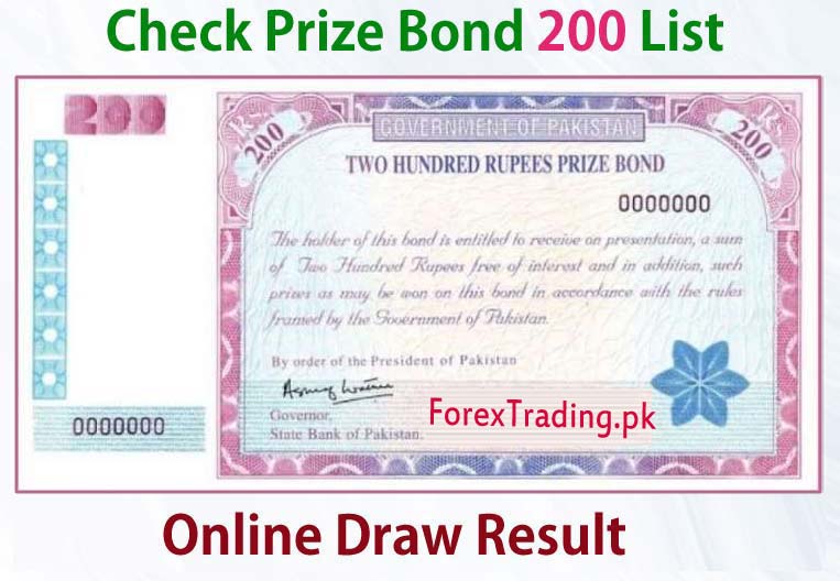 200 Prize Bond List