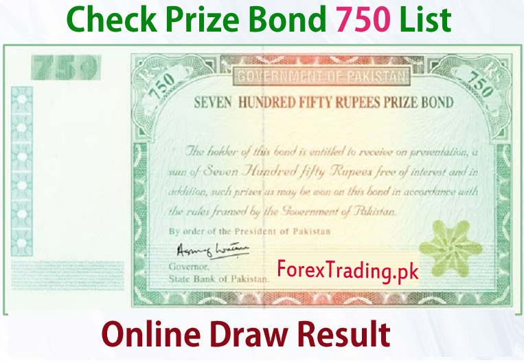 750 Prize Bond List 750 Prize Bond List